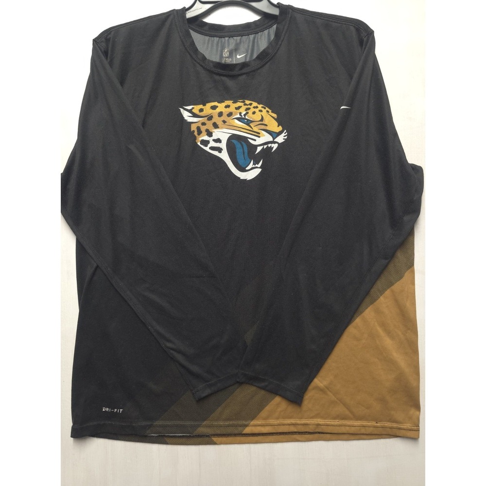 Nike Dri Fit Jacksonville Jaguars Crucial Catch T Shirt XXL